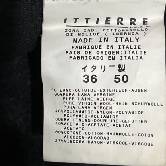 J&ANS Dolce Gabbana Gray Men Wool Pants Made In Italy Size: 36/50 - Picture 11 of 11